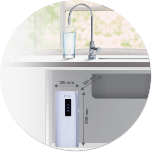 Pentair 3-stage Undersink Water Filtration System in Singapore